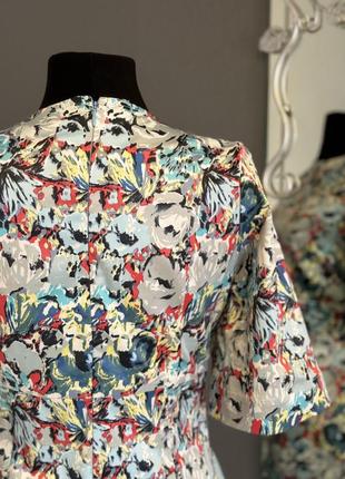 Сукня коттон атлас яскрава5 фото