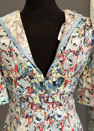 Сукня коттон атлас яскрава6 фото