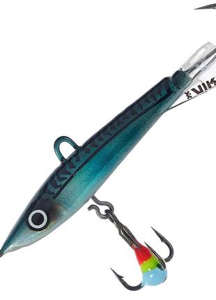 Балансир viking fishing yeti ice jig 60mm 16.0g #14 dark mackerel