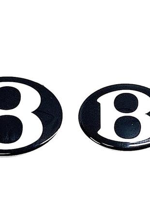 Значок эмблемы капот багажник bentley continental 3w8854511