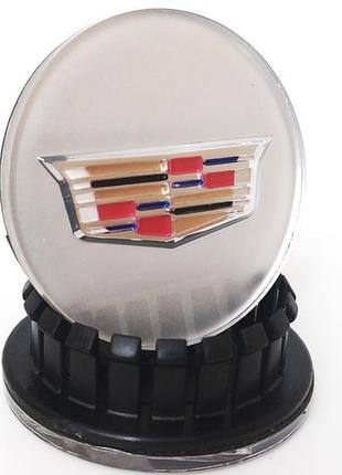 Колпачок кадиллак на диски cadillac серебро (67мм) 9597375