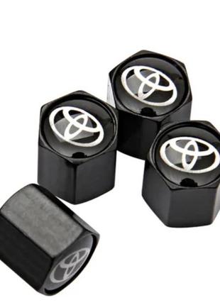Колпачки на ниппель золотник  с логотипом toyota