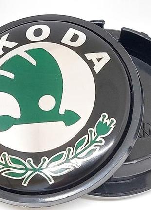 Колпачок заглушка skoda на литые диски 3b7601171