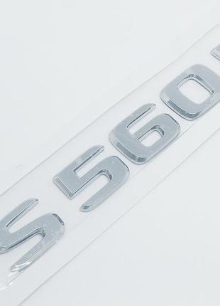 Надпись maybach mercedes-benz багажника s560l