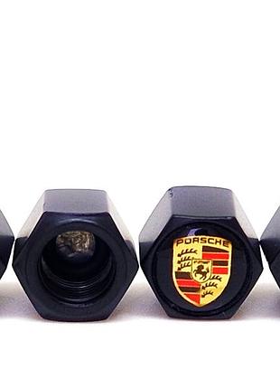 Колпачки на ниппель porsche – металлические колпачки клапана с логотипом