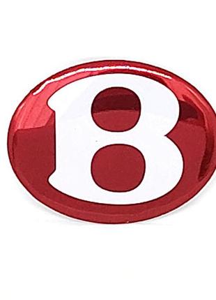 Эмблема бентли 42мм капот багажник bentley continental 3w8854511