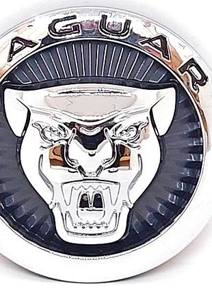 Эмблема jaguar в решетку радиатора 85мм ягуар