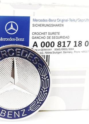 Эмблема mercedes-benz  a0008171801 значок шильдик на капот