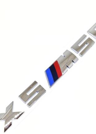 Напис x5m50i bmw емблема багажника