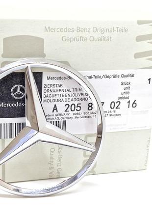 Эмблема на крышку багажника mercedes-benz w205 new-c business a2058170216 хром