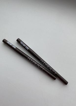 Карандаш для глаз huda beauty cream kohl eye pencil1 фото