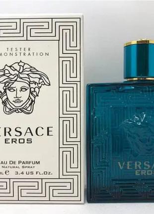 Тестер туалетна вода чоловіча versace eros (версаче ерос) 100 мл