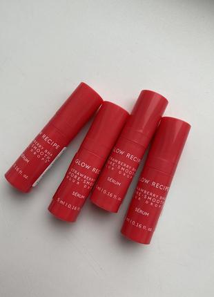 Серум-праймер glow recipe strawberry bha pore-smooth blur drops