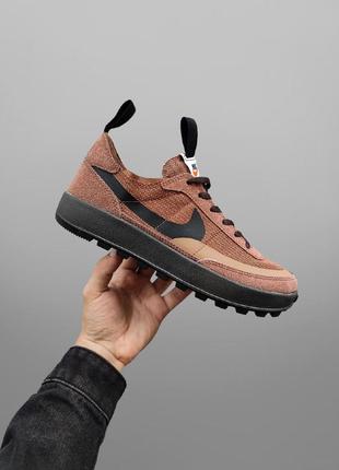 Nike craft x tom sachs brown, кроссовки мужские найк коричневые, кроссовки мужское найк