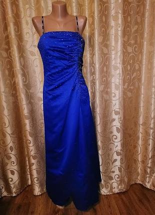 💙💙💙красивое женское вечернее, коктейльное длинное платье night way collection💙💙💙2 фото