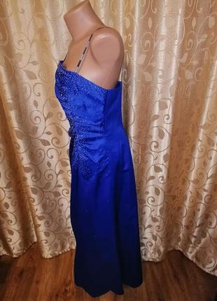 💙💙💙красивое женское вечернее, коктейльное длинное платье night way collection💙💙💙8 фото