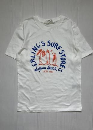 Новая футболка для мальчика h&amp;m 110/116, 122-128, 134/1404 фото