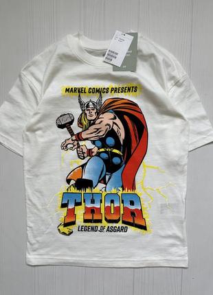 Нова  футболка marvel comics h&m 122/128, 128/134