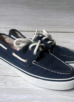 Топсайдеры sperry ,тёмно-синие