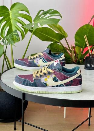 Чоловічі кросівки nike dunk low sp ‘community garden’