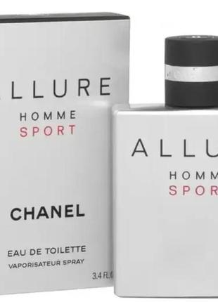 Мужская туалетная вода channell alluree hommee sportt 100 ml готово до відправки