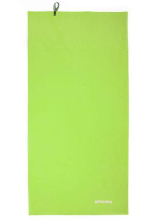 Полотенце быстросохнущее spokey sirocco 80х150 см зеленое (s0608)