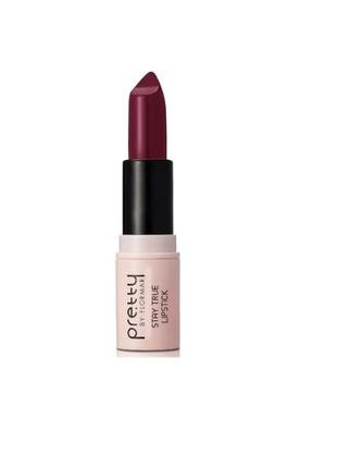 Помада для губ pretty by flormar stay true lipstik 013 — raspberry