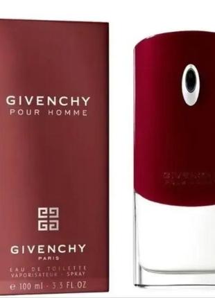 Парфюм givenchi pour homme 100 ml мужская туалетная вода (живейшие пурпур хом 100 мл)