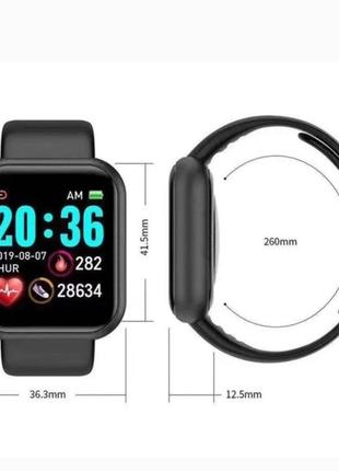 Смарт-часы smart watch шагомер подсчет калорий цветной экран4 фото