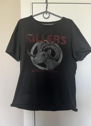 Вінтажна футболка the killers1 фото
