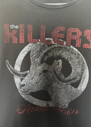 Вінтажна футболка the killers2 фото