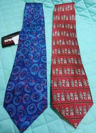 Краватки з принтами2 фото