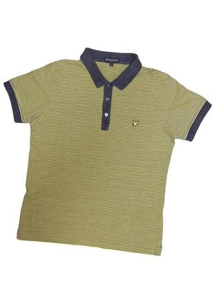 Поло футболка lyle &amp; scott vintage. лайл скотт