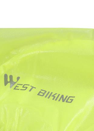 Світловідбивний чохол west biking 0708081 зелений (6062-21003)3 фото