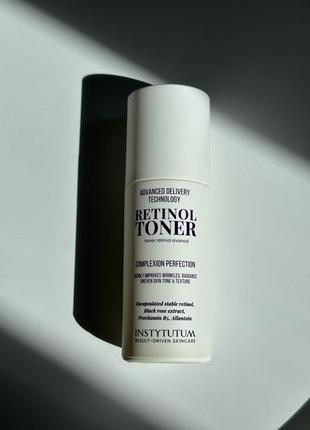 Інтенсивний відновлюючий тонер з ретинолом instytutum advanced retinol toner, 150ml