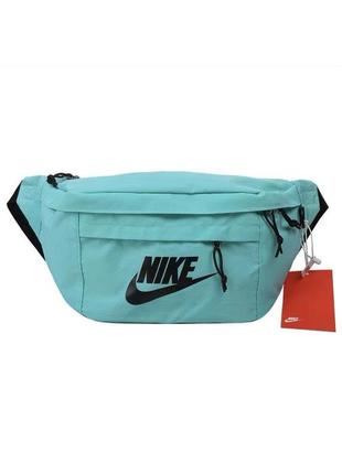 Бананка велика nike tech hip pack поясна сумка найк бірюзова