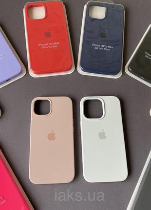 Чехол silicone case full iphone для 13 и 14 моделей айфон