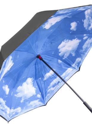 Зонт up-brella голубое небо черно-голубой (2907-7806) (bbx)