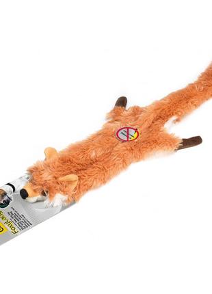 Іграшка для собак gimdog ліса міні 35 см жовтогаряча (8009632033327) (bbx)