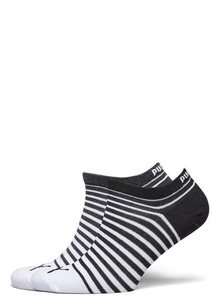 Шкарпетки puma unisex sneaker 2p чорний, сірий, білий уні 35-38