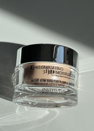 Увлажняющий крем с эффектом сияния instytutum c-illuminating 3d moisturizer, 50ml