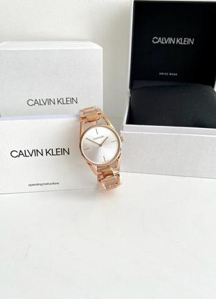 Calvin klein женские наручные брендовые часы кельвин кляйн оригинал на подарок жене подарок девушке5 фото