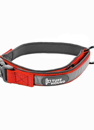 Нашийник для собак tuff hound 1427 red l з утяжкою (5323-16487) (bbx)