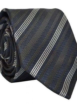 Краватка c&a чоловіча синя білий чорний ca-3017