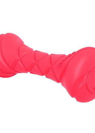 Ігрова гантель для апортування pitchdog довжина 19 см д-7 см рожевий (bbx)
