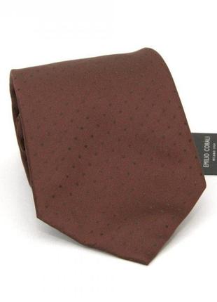 Коричневий краватка emilio corali горох gin-2210