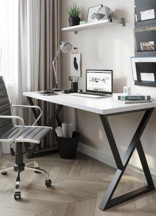 Письменный офисный стол в стиле loft (ns-1356) (bbx)2 фото