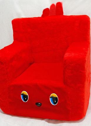 Детский стульчик zolushka 43см красный (zl2172)