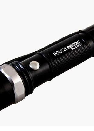 Тактический фонарик police bl-8626 99000w black (1002) (bbx)