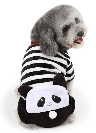 Костюм для собак taotaopets panda размер xs (bbx)3 фото